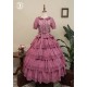 Miss Point Forest Waltz Tiered Skirt(Reservation/5 Colours/3 Length Options/Full Payment Without Shipping)